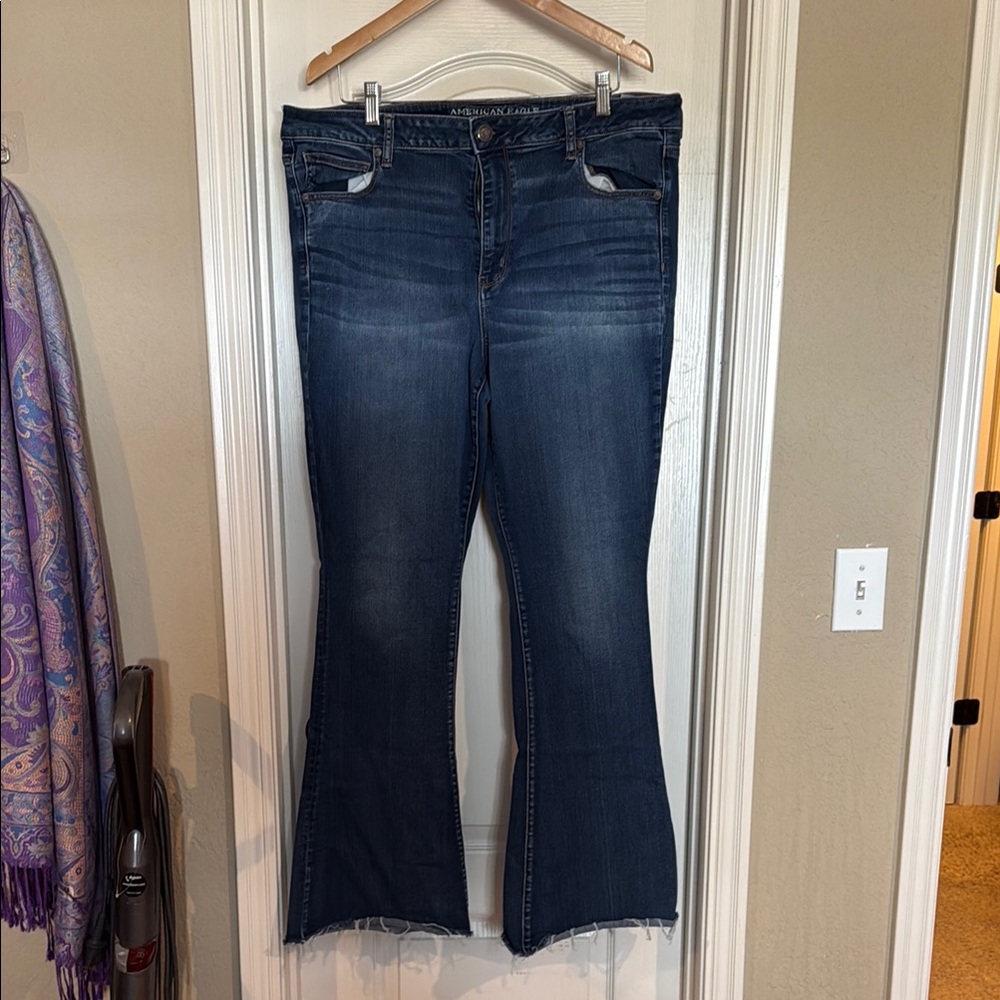 American Eagle Outfitters Blue Boot Cut Jeans